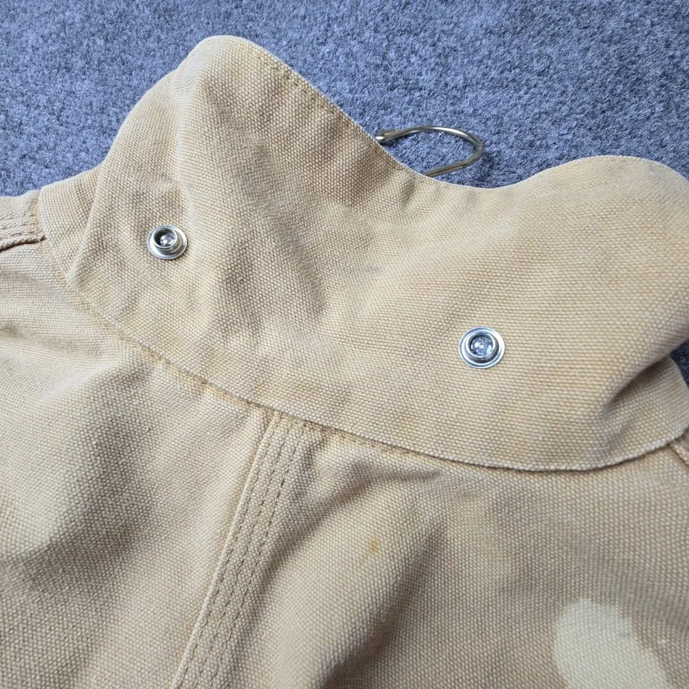 Vintage Carhartt Detroit Cropped Work Jacket Mens Brown Distressed‎ Ford Grail - Picture 7 of 11